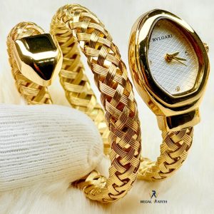 Golden Snake Watch – Bvlgari-Inspired Luxury (Women’s Edition)