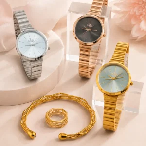 Queen Time Classic Watch With Gift